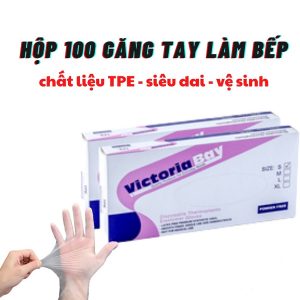 Găng tay TPE trong suốt dùng một lần